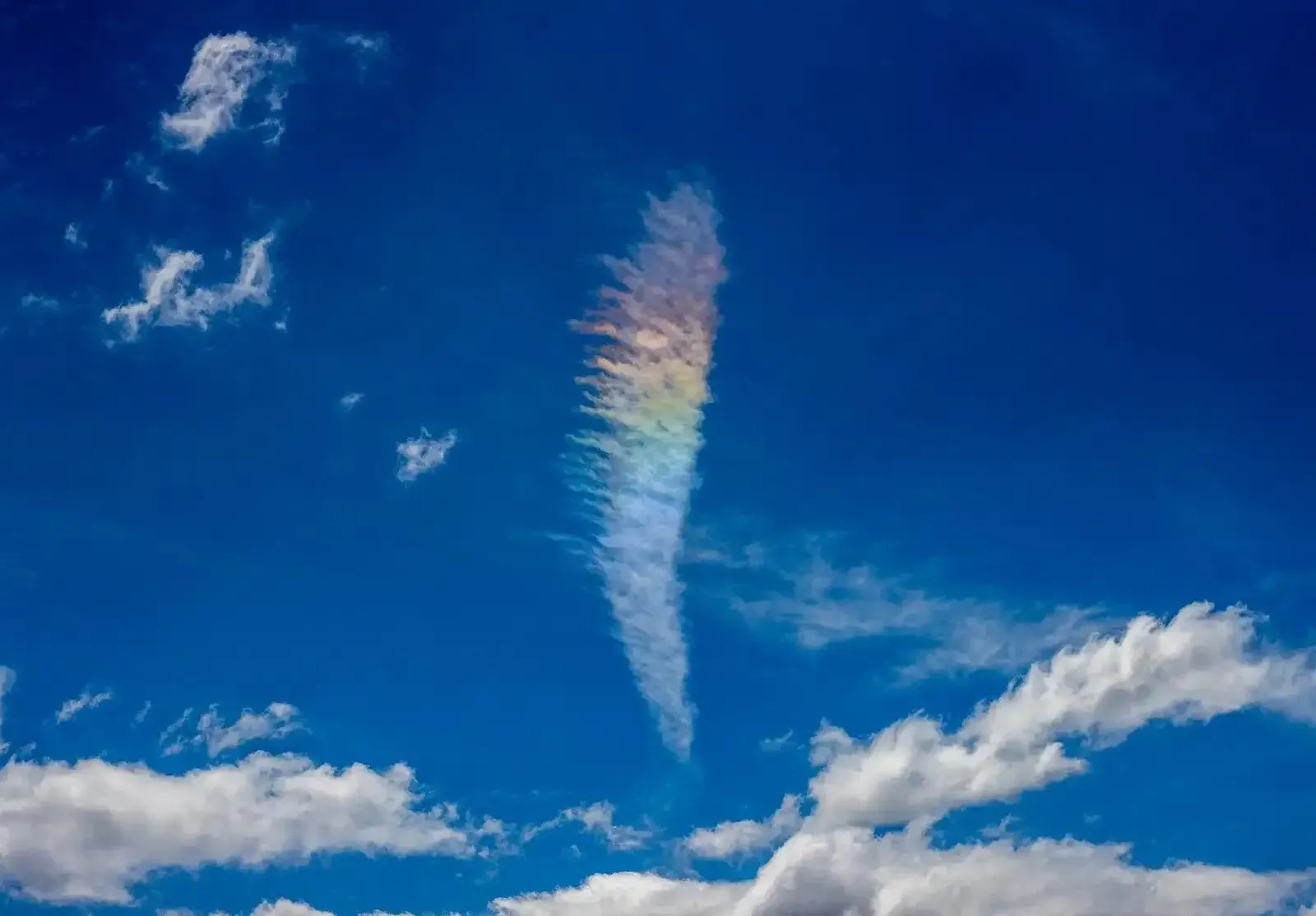 Fire rainbow