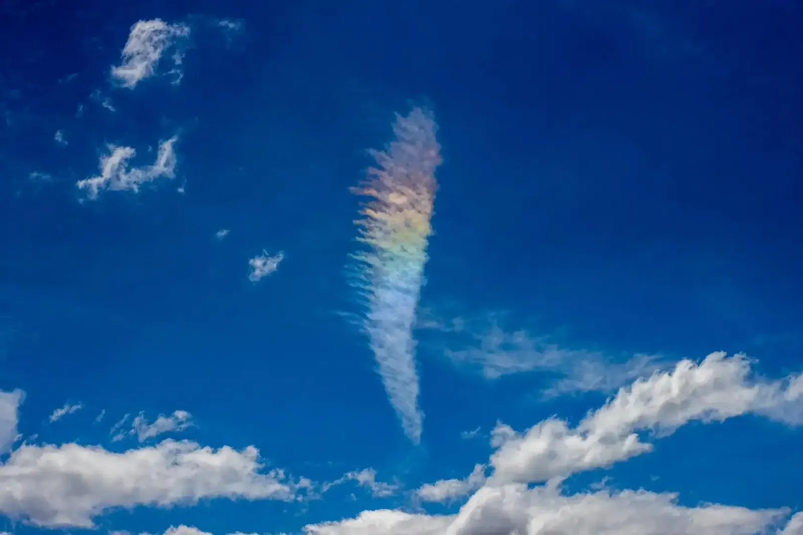Fire rainbow