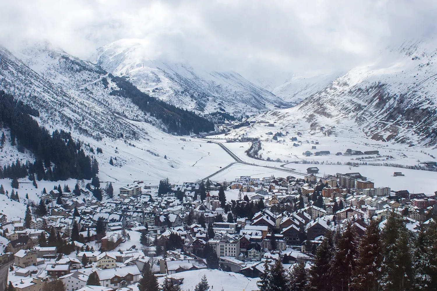 Photograph from Switzerland's Sensational Scenery: A Rail Journey on the Glacier Express